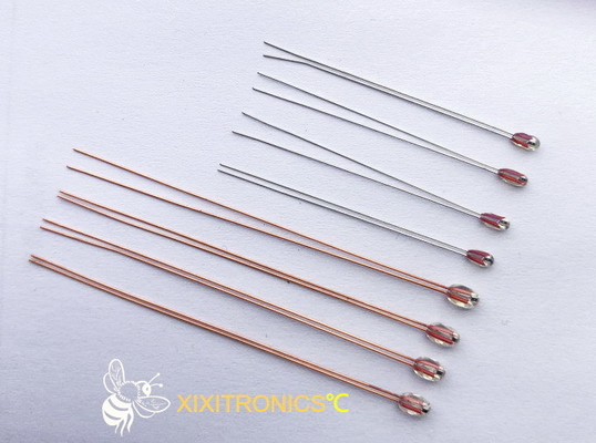 Radialglasversiegelter NTC-Thermistor der Baureihe MF57