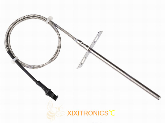 4 Draht-Hochtemperatur-Flanken RTD PT1000-Sonde für elektrische Öfen