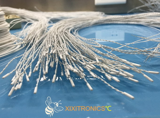 Vinylkappe, twisted- pairführungen, geformtes Molex-Art-Verbindungsstück, universeller medizinischer 2.252K Wegwerftemperaturfühler
