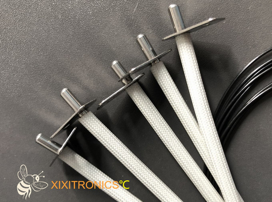 Mikrowelle Oven Flanged Temperature Sensors 98.63K, Reihe des 100K Temperaturfühler-MFT-F