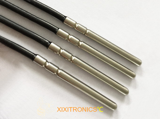 Des Silikon-Kabel-PT1000 Reihe Temperatur-Platin-FTE-Sensor-PT-RTD