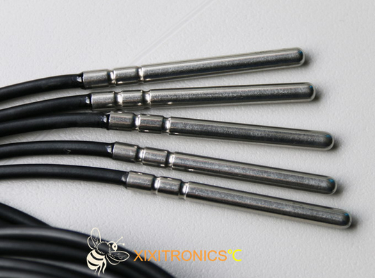 Des Silikon-Kabel-PT1000 Reihe Temperatur-Platin-FTE-Sensor-PT-RTD