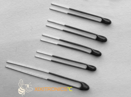 10K, 50K, 100K, 200K, 1M, 2M Extended Upper Leads Epoxy-Kleber beschichteter NTC Thermistor