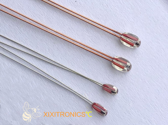 Radialglasversiegelter NTC-Thermistor der Baureihe MF57