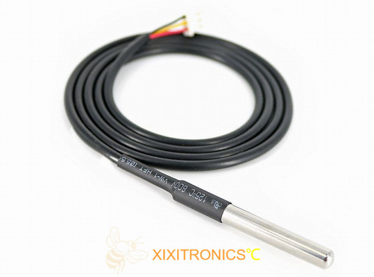 OD6.0mm Ausgang Digital DS18B20 Temperatursensor für Fahrzeuge der Baureihe MFT-4401