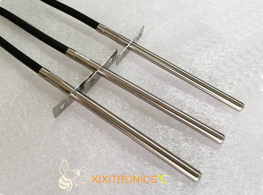 Draht-Edelstahl-Temperaturfühler-schnelle Reaktion FTE-PT100 Sensor-3 für Reihe Gas-Oven Kitchens PT-RTD