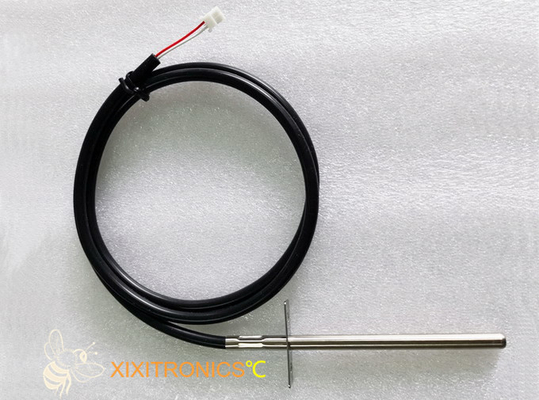 Draht-Edelstahl-Temperaturfühler-schnelle Reaktion FTE-PT100 Sensor-3 für Reihe Gas-Oven Kitchens PT-RTD