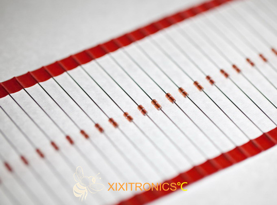 Glaskapselter NTC-Thermistor der Baureihe MF58