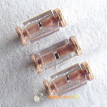 Reihe des Thermistors MF59 des MELF-Art-Oberflächenberg-Glas-NTC