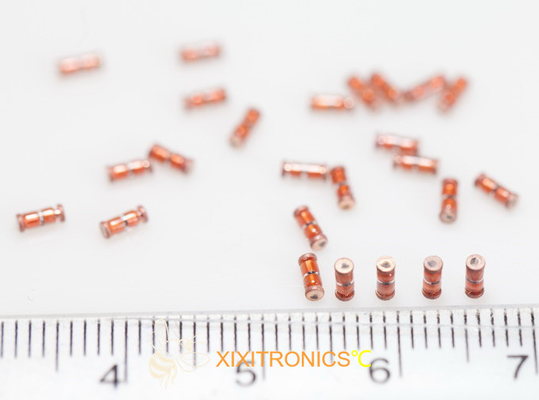 Reihe des Thermistors MF59 des MELF-Art-Oberflächenberg-Glas-NTC